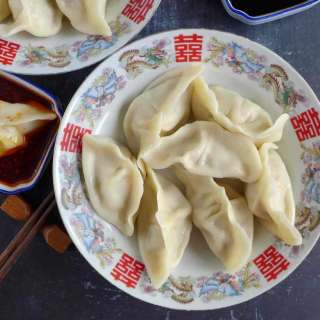 Pork Dumpling with Napa Cabbage (猪肉白菜水饺)