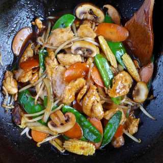 Chicken Chop Suey (with an easy stir-fry sauce)