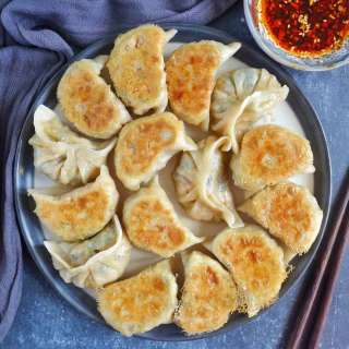 Kimchi Dumplings