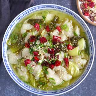 Suan Cai Yu (Sichuan Fish with Sour Vegetable, 酸菜鱼)