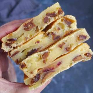Baked Rice Cake with Dates