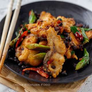 Twice cooked fish