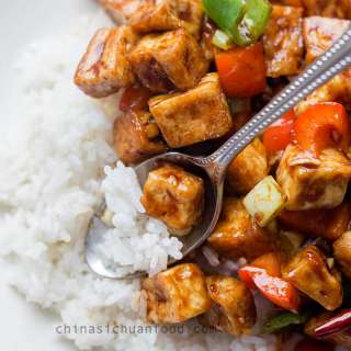 Vegan Kung Pao Tofu
