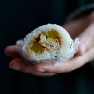 Stuffed Sticky Rice Balls (Zi Fantuan)