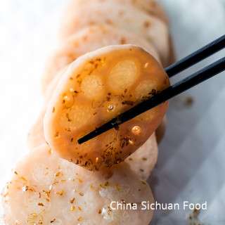 Stuffed Lotus Root with Sticky Rice