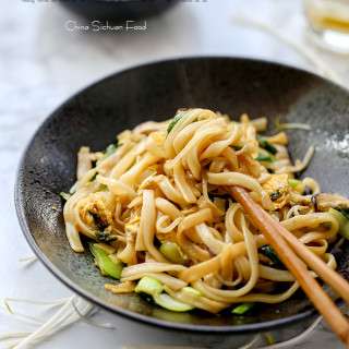 Quick Chow Fun-Vegetarian Chow Fun