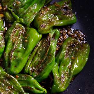 Chinese Sautéed Green Peppers-Tiger Skin Pepper