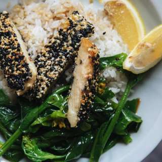 Sesame Crusted Chicken