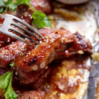 Chinese BBQ Ribs with Hoisin Sauce