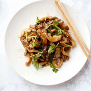 Oyster Mushroom Stir Fry