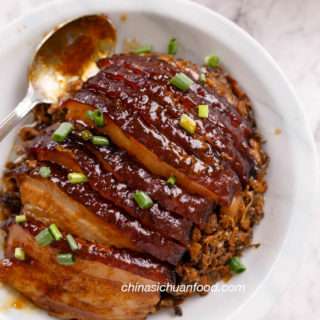 Mei Cai Kou Rou (Steamed Pork with Preserved Mustard)