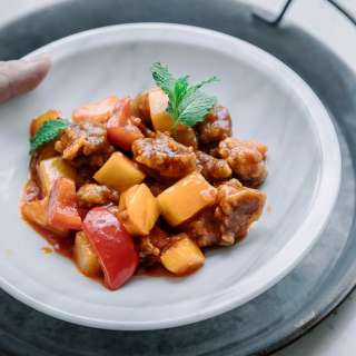 Sweet and Sour Pork with Pineapple