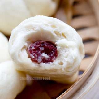 Steamed Sausage Buns (Lop Cheung Buns)