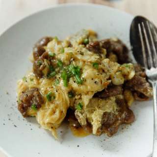 Beef and Scrambled Egg