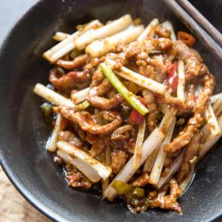 Shredded Beef Szechuan Style