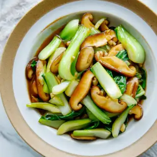 Bok Choy and Mushroom