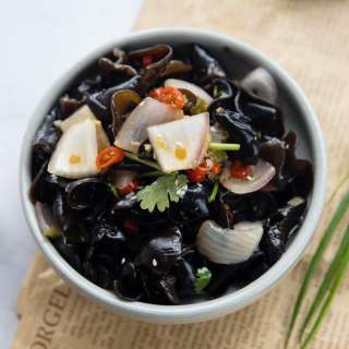Wood Ear Mushroom Salad