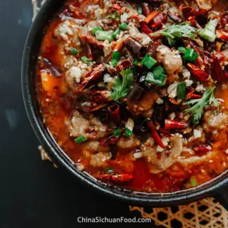 Shui Zhu Beef (Sichuan Boiled Beef)