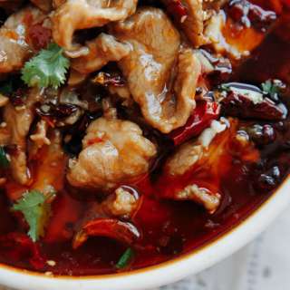Shui Zhu Pork- Szechuan Pork in Spicy Broth