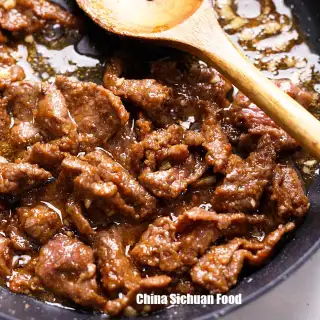 Beef with Sha Cha Sauce