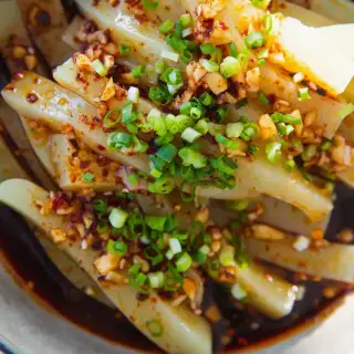 Mung bean jelly noodles