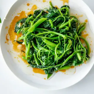 Chinese Water Spinach Stir Fry