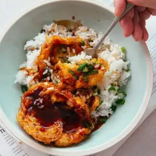 Shrimp Egg Foo Young