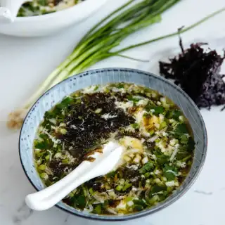 Seaweed Egg Drop Soup