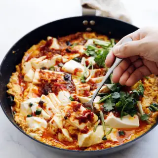 One Pot Egg and Tofu