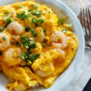 Shrimp with Scrambled Egg
