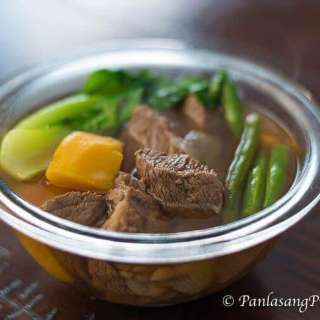 Nilagang Baka with Kalabasa – Filipino boiled beef Soup