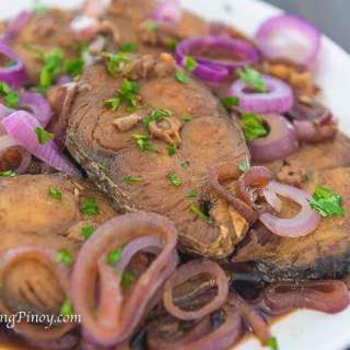 Tanigue Fish Steak ala Bistek