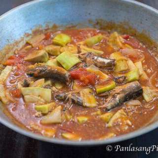 Ginisang Upo with Sardinas