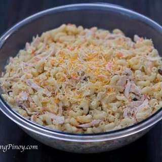 Pinoy Style Chicken Macaroni Salad