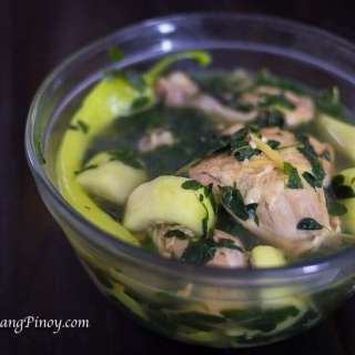 Tinolang Manok sa Upo