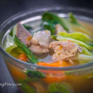 Chicken Nilaga with Kalabasa