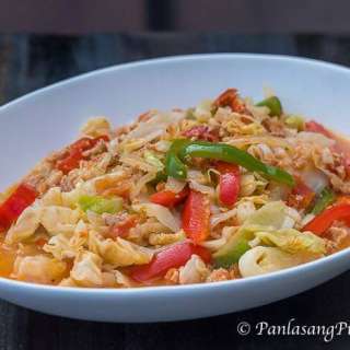 Ginisang Reployo with Giniling