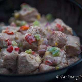 Kilawing Tuna with Coconut Cream (Fish Ceviche)