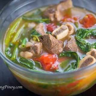 Beef Short Rib Sinigang Na May Pakwan