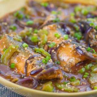 Ginisang Sardinas with Ampalaya