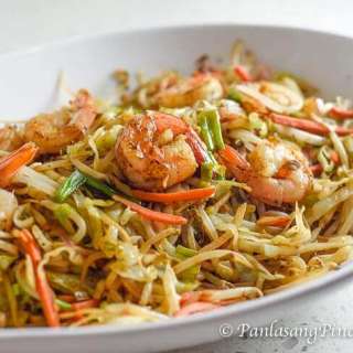 Mung Bean Sprouts with Shrimp