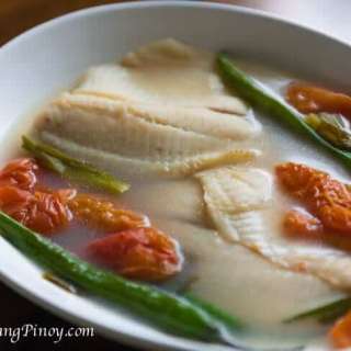 Poached Tilapia in Sour Broth