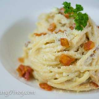 Pinoy Style Carbonara