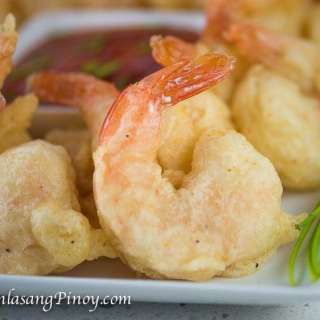 Spicy Camaron Rebosado (Deep Fried Beer Battered Shrimp)