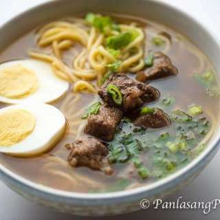 Beef Pares Mami Noodles Recipe
