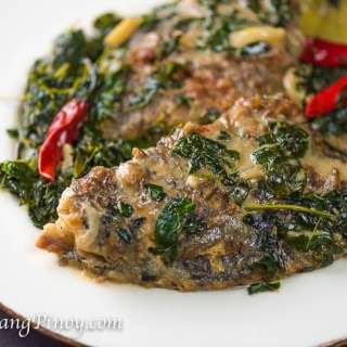 Fried Tilapia in Coconut Milk (Ginataang Tilapia)