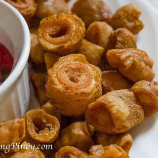 Crispy Bagbagis (Crispy Deep Fried Pork Intestine)
