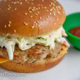 Pork Cheeseburger