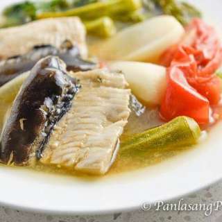 Sinigang na Bangus Belly sa Miso