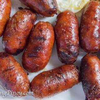 Grilled Filipino Sweet Sausage